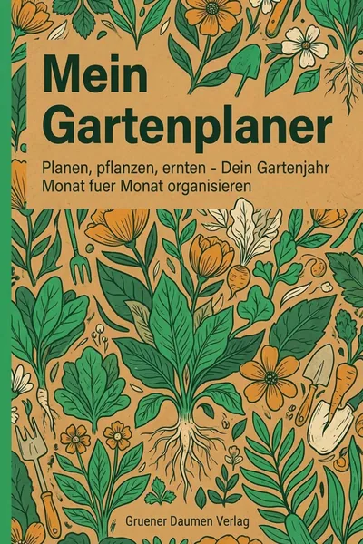 Cover: Gartenplaner: Dein Gartentagebuch & Pflanzkalender
