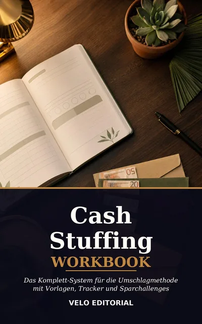 Cover: Cash Stuffing Workbook: Das Komplett-System für die Umschlagmethode mit Vorlagen, Tracker und Sparchallenges