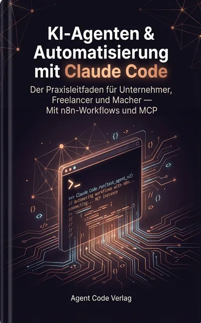 Cover: KI-Agenten & Automatisierung mit Claude Code: Der Praxisleitfaden für Unternehmer, Freelancer und Macher
